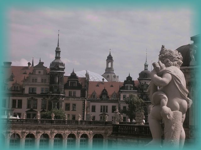 historische Stadtführung Dresden am Abend
