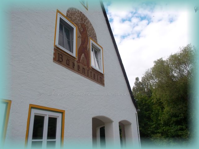 Hauswand Fassade Bärenstein