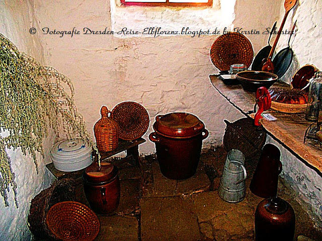 Ausstellungsstücke im Museum Rammenau