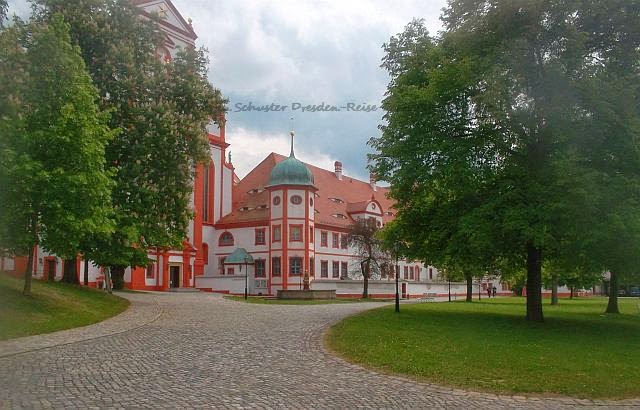 Klostergelände Panschwitz-Kuckau im Landkreis Bautzen Kloster St. Marienstern in Sachsen
