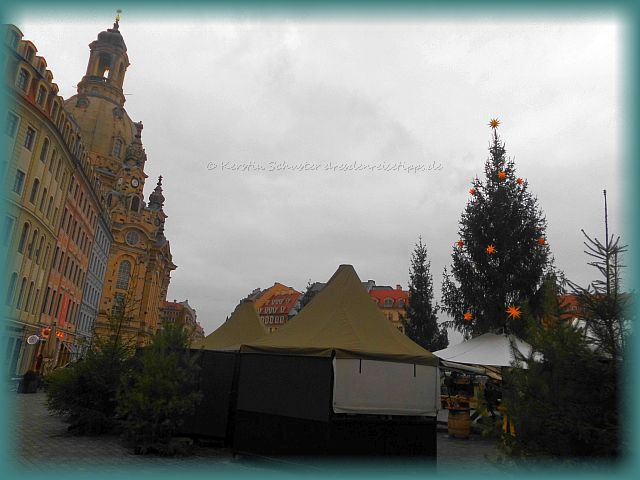 Advent in Dresden an der Frauenkirche