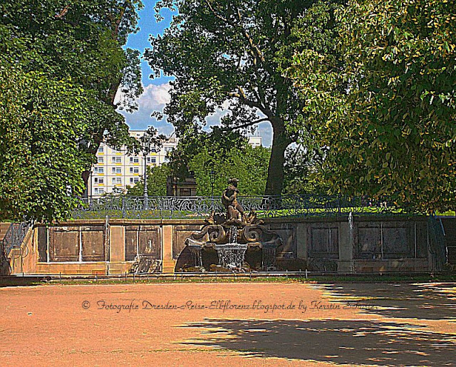 Brühlsche Terrasse - Brühlscher Garten - Festung Dresden