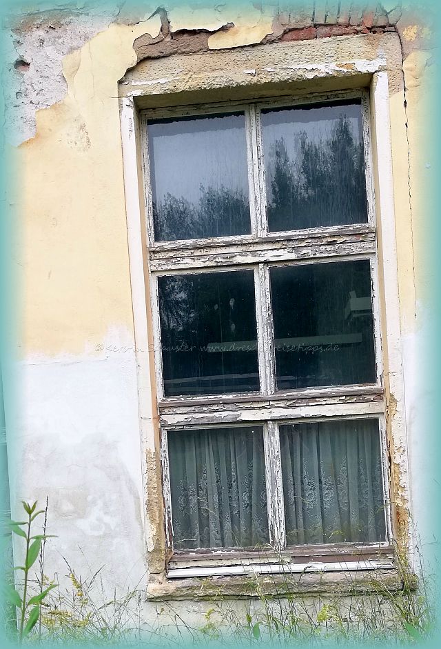 altes Holzfenster DDR