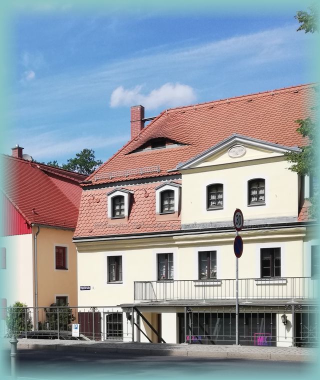 Wohnhaus Kulturdenkmal Tögelstraße gegenüber vom Lockwitzer Frosch